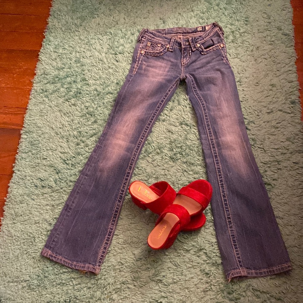 COPY - Girls size 10 Miss Me embellished jeans